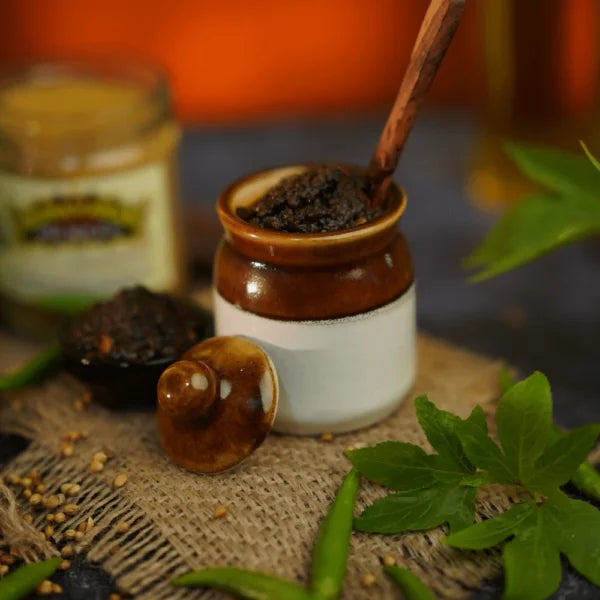 Gongura Pacchi Mirchi Pickle