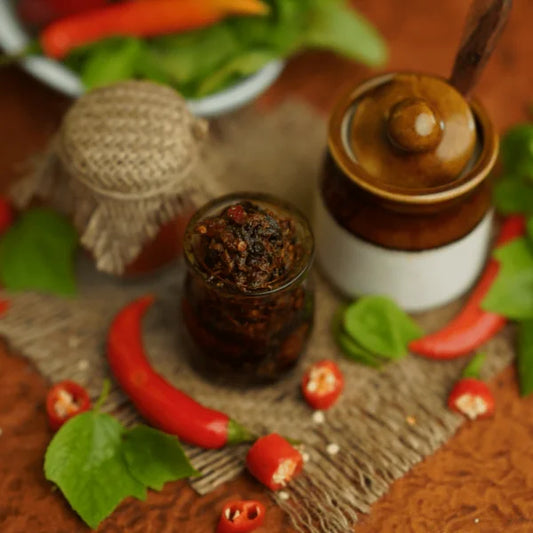 Gongura Pandu Mirchi Pickle